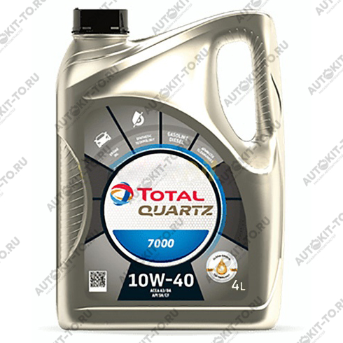 Масло моторное Total Quartz 7000 10W40 3B4L